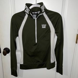 VS Pink Quarter Zip Pullover